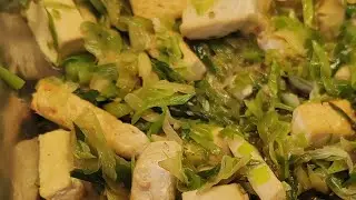 LEEK & TOFU STIR FRY