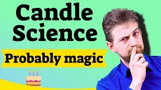 Candle Science and candle magic! Why a candle can relight itself with smoke..
