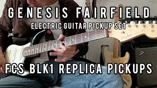 Genesis Fairfield pickup set - BLK1 John Mayer tones