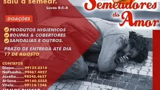 Vamos Semea o amor ao pr&oacute;ximo.