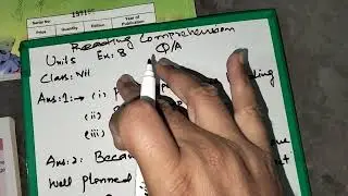 7th class English Sindh textbook | unit 5 | Reading comprehension Exercise 5 to 7 in sindhi