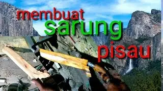 belajar membuat sarung pisau / learn to make a knife sheath #tutorialpisau  #pandebesi
