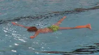 5 sec drijven op de buik A