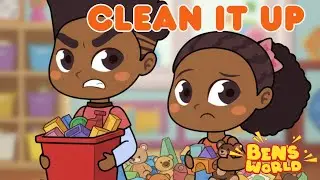 Let’s Stay Clean with Ben! 🚿🧽 | Cleaning Room, Bath Time & Hand Washing Songs for Kids