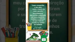 Dia dos Professores