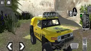 Offroad Jeep Hill Driving 3D:off-road hills curvy and bumpy tracks: Android Gameplay