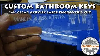 Custom Bathroom Keys: 1/4