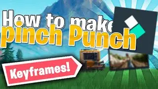 How to make the PINCH/PUNCH effect in Filmora 9 Using KEYFRAMES! (Filmora 9 Fortnite Tutorial)