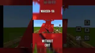 how much hit to kill nether mob and warden with netherite sword 🗡️⚔️