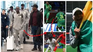 Sénégal arrive à Rabat pour la finale .. gagner Maroc malgré leur avantage .. Mission commando ..