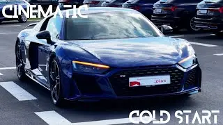 Ascari Blue Audi R8!  (Cinematic + Cold Start)