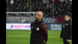 Guidonia Montecelio - Arezzo 0-0, Bucchi nel post gara