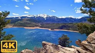 Relaxing HD Hike to Sapphire Point Overlook Summit County Colorado *Must see views at the end**