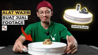 Alat Rahasia Microstocker‼️ Unboxing Dan Review Rotating Display Buat Jual Footage Shutterstock