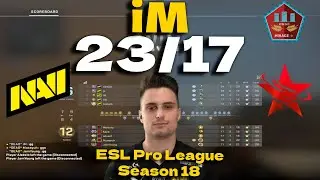 CSGO POV NAVI iM (23/17) vs 5yclone (Mirage) @ ESL Pro League Season 18