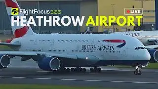 Heathrow Airport Live - Thursday 12th Feb 2026