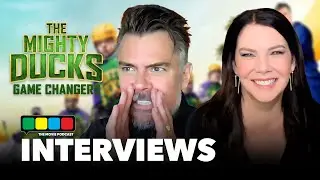 Pass The Puck To Josh! Interview With Josh Duhamel & Lauren Graham of The Mighty Ducks Game Changers