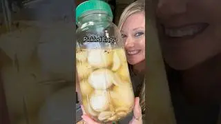 Pickled Eggs Recipe #countrycooking #pickled #pickledeggs #bluegrass #mae