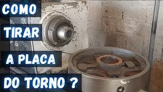 COMO RETIRAR A PLACA DO TORNO? @OFICINA 7