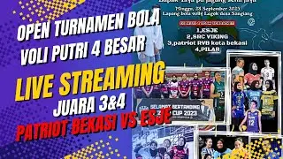 JUARA 3&4 | CITRA,ATUN,FIRANI(PATRIOT BEKASI VS (ESJE) | SANGIANG CUP 2025 | 4 BESAR PUTRI