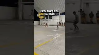 La puso directo al &aacute;ngulo de la porter&iacute;a &iexcl;Un golazo!