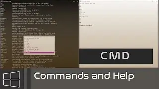 CMD - Commands and Help