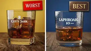 15 Famous Whiskey Scotch Brands Ranked Worst to Best