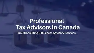 Professional Tax Advisors in Canada - SAU Consulting & Business Advisory Services