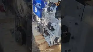 Hashima HP-1000LS Installation | High-Speed Straight Linear Fusing Press Setup | Balaji Sewing
