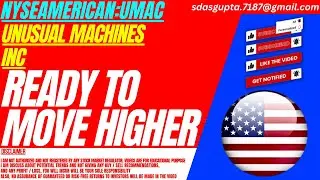 UMAC STOCK : READY TO MOVE HIGHER | UNUSUAL MACHINES STOCK