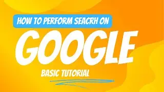 Basic web Search tutorial