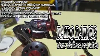 Reel Pancing Carbon Murah Kuat - DAIDO DAIMOS PRO SERIES 1000