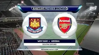 FIFA 16 | West Ham United vs Arsenal - Full Gameplay (PS4/Xbox One)