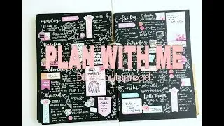 Plan With Me: Black out spread ft. Oh so Paperies