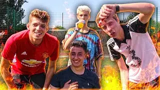 FLAMING HOT SAUCE FOOTBALL PENALTY CHALLENGE