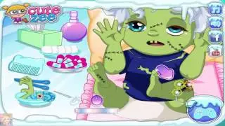Elsa's Zombie Baby   Frozen Princess Elsa Baby Care Game for Kids