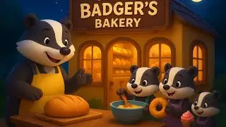🌙 Betty Badger&rsquo;s Bakery | Cozy Bedtime Story & Sleep Meditation for Kids