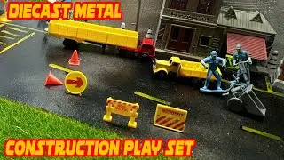 Mainan Diecast Metal Construction Play Set, Made in China #diecast #construction #playset #mobilan