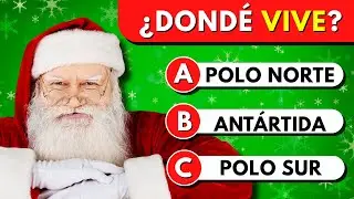 ¿Cuánto SABES de la NAVIDAD ‐ 🎅😱 SOLO LOS EXPERTOS SUPERAN ESTE RETO NAVIDEÑO ❄️🎁