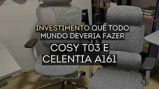 DUAS OP&Ccedil;&Otilde;ES DE CADEIRAS ERGON&Ocirc;MICAS PARA O SEU SETUP