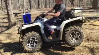 CAN AM XMR 1000 mudding