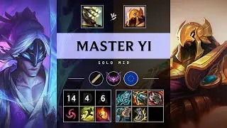 Master Yi Mid vs Azir - EUW Master Patch 25.15
