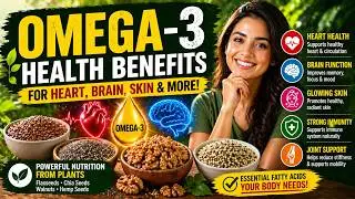 Omega-3 Health Benefits: Boost Heart, Brain & Skin Naturally