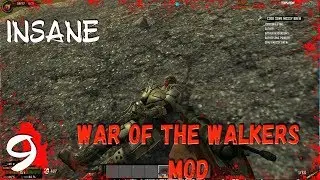 7 days to die  Alfa 16 ( Режим Insane) WOW Mod S2 # 9 Грёбаные  бандиты!!!