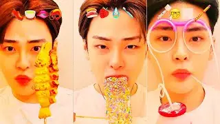 Seungbini Best  Korean ASMR Compilation || Emoji Food Challenge #16