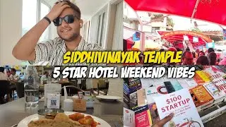 Siddhivinayak Temple Mumbai | Exploring the City with a Friend | IIT to Software Engineer Life Vlogs