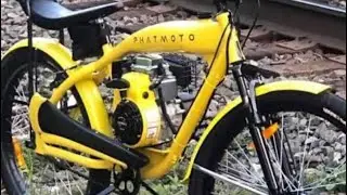 Phatmoto Gas Powered Bicycle &  Happy Halloween !!    Palawan Philippines &hellip; Subscribe & Like !
