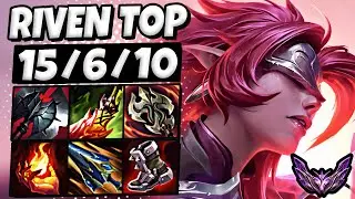 Riven vs Jax [ TOP ] Lol Korea Master Patch 14.13 ✅