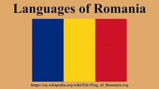 Languages of Romania