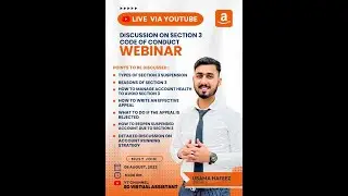 Detailed Discussion On Section 3 Code Of Conduct | How To Reactivate Your Amazon Seller Central